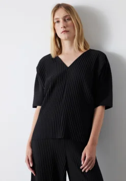 Ipekyol PleatedCamicettaBlack Donna Camicie E Bluse IP521E0IP-Q11