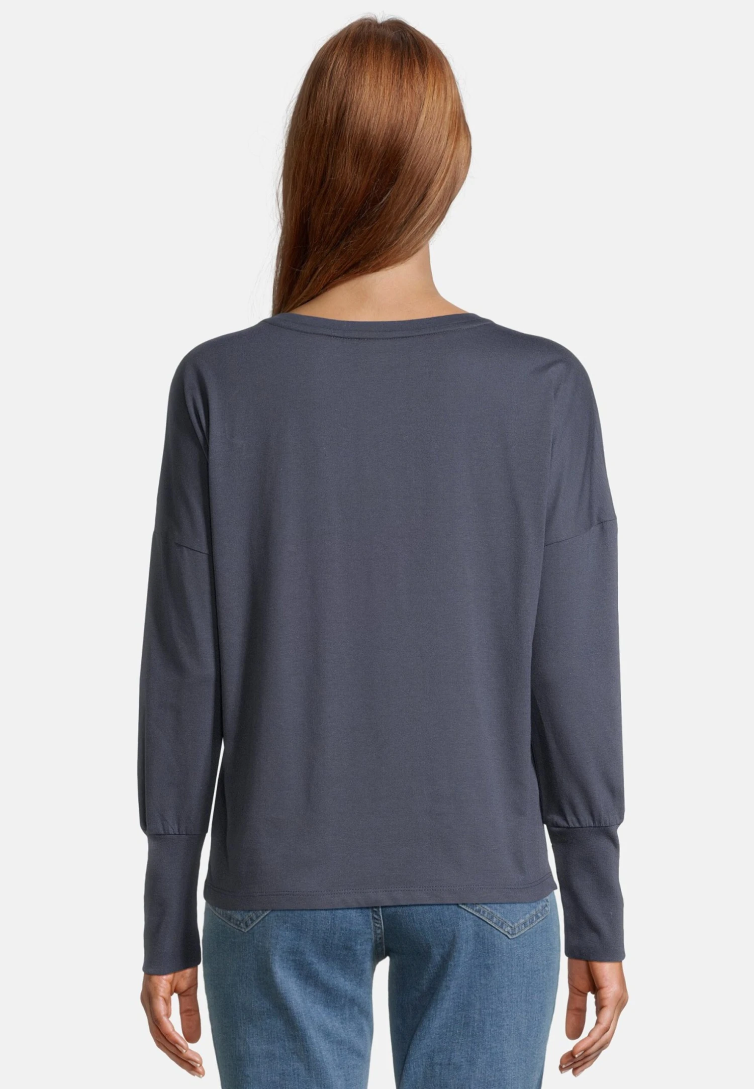 SmaakMaglietta A Manica LungaNavy Donna T-shirt E Top SGF21D00A-K11 3 SmaakMaglietta A Manica LungaNavy Donna T-shirt E Top SGF21D00A-K11 - immagine 3